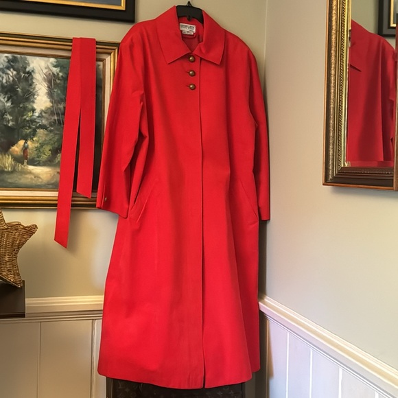 Jackets & Blazers - Red Long Suede Apres Ski Jacket Vintage XL 2X 16 Valentines Day Valentine